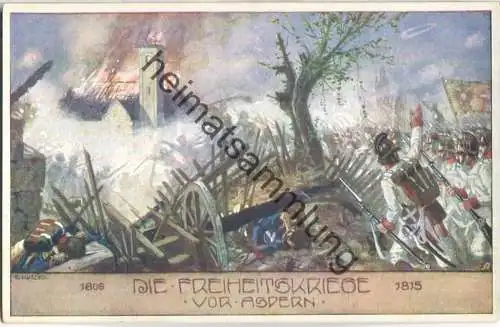 Ostmark - Bund deutscher Österreicher - Die Freiheitskriege - E. Kutzer - Vor Aspern