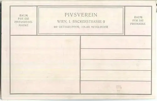 Piusverein Wien - Inbrandsetzung der Vorstädte - signiert R. Assmann