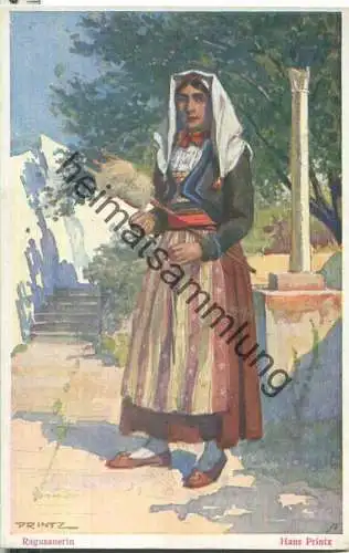 Ragusanerin - signiert Hans Prinz - Verlag österreichischer Flottenverein Wien