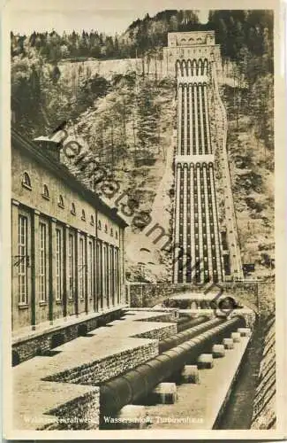 Walchenseewerk - Kochelsee - Foto-Ansichtskarte - Verlag Hans Heufelder Altjoch