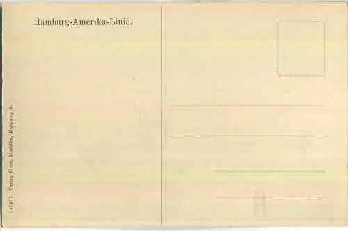 Hamburg-Amerika-Linie - Promenadendeck - Verlag Gebr. Moehlke Hamburg 147377