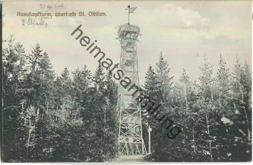 Rosskopfturm - Verlag F. Hellstern Freiburg ca. 1920