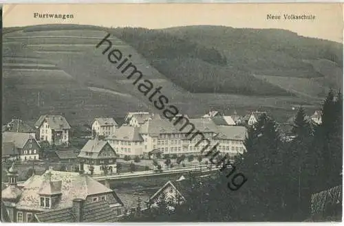 Furtwangen - Neue Volksschule - Verlag H. Rubin & Co Dresden