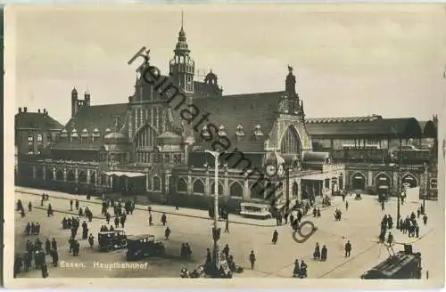 Essen - Hauptbahnhof - Foto-Ansichtskarte - Verlag Cramers Kunstanstalt Dortmund