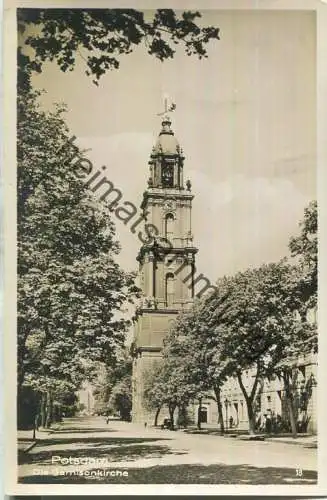 Potsdam - Garnisonkirche -Foto-Ansichtskarte - Verlag Carl Fiebig Berlin