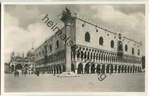 Venezia - Palazzo Ducale - Foto-Ansichtskarte 30er Jahre