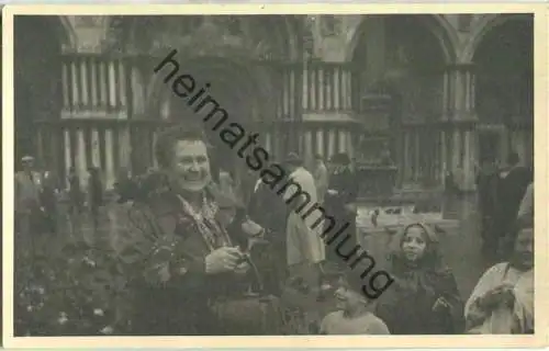 Venezia - Privat Foto-Ansichtskarte 30er Jahre