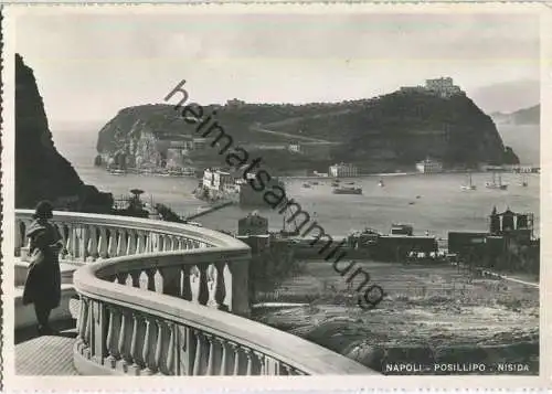 Napoli - Posillipo - Nisida - Foto-AK 30er Jahre - Ediz. Vincenzo Carcavallo Napoli