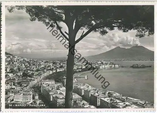 Napoli - Panorama - Foto-AK 30er Jahre - Ediz. Vincenzo Carcavallo Napoli