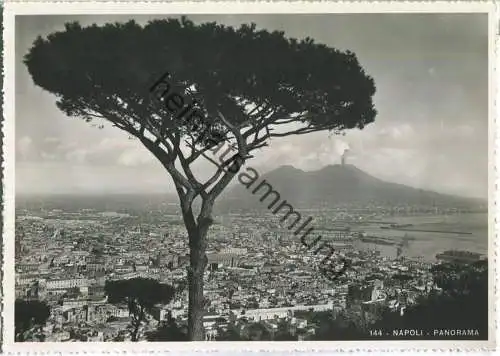 Napoli - Panorama - Foto-AK 30er Jahre - Ediz. Vincenzo Carcavallo Napoli