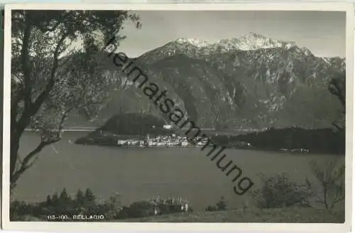 Bellagio - Foto-Ansichtskarte 30er Jahre - Ediz. Brunner & C. Como