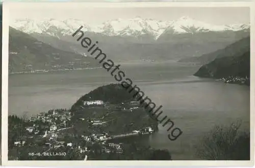 Bellagio - Foto-Ansichtskarte 30er Jahre - Ediz. Brunner & C. Como