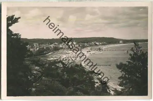 Binz - Foto-Ansichtskarte 30er Jahre