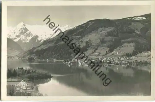 Zell am See Kitzsteinhorn - Foto-Ansichtskarte - Verlag Brüder Lenz Dobl 1928