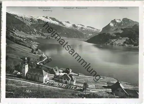 Stausee Wäggital - Innertal - Foto-Ansichtskarte - Verlag J. Gaberell AG Thalwil