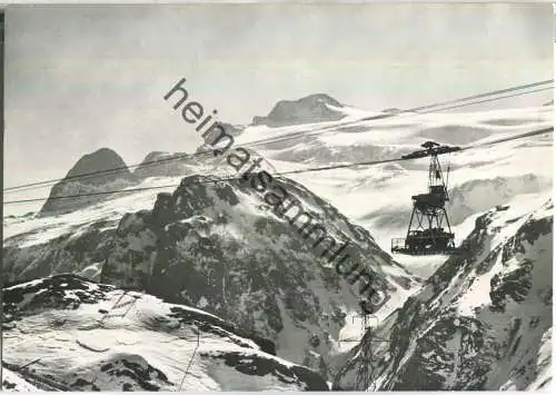 Teleferica 20t - S. Carlo Robiei - con il ghiacciaio del Basodino - Basodino-Gletscher - Foto-Ansichtskarte