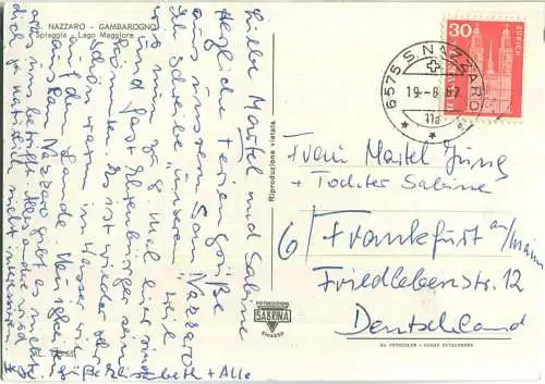 Nazzaro - Gambarogno - Spiaggia