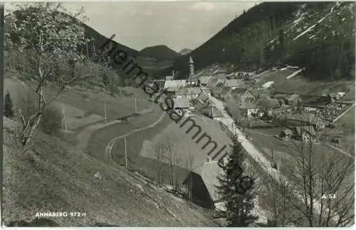 Annaberg - Foto-Ansichtskarte - Verlag Jos. Kuss Mariazell