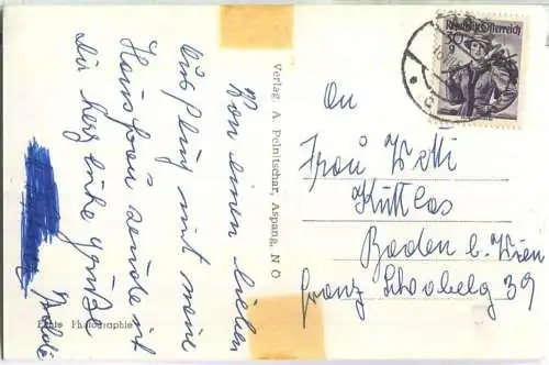 Aspang - Teich - Foto-Ansichtskarte - Verlag A. Pelnitschar Aspang