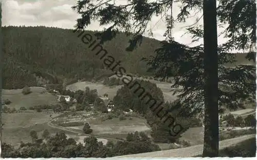 Kurhaus Grezenbühl bei Alpirsbach im Schwarzwald - Foto-Ansichtskarte - Verlag Photohaus Bessler Alpirsbach