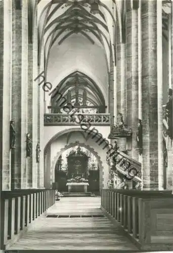 Freiberg - Dom - Blick zum Altar - Verlag Bild und Heimat Reichenbach