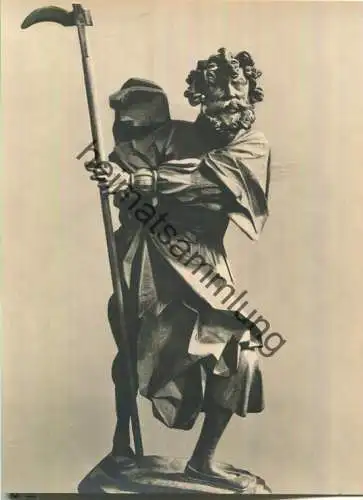 Güstrow - Apostelfigur im Dom - Verlag Hans C. Schmiedicke Markkleeberg - keine AK Einteilung