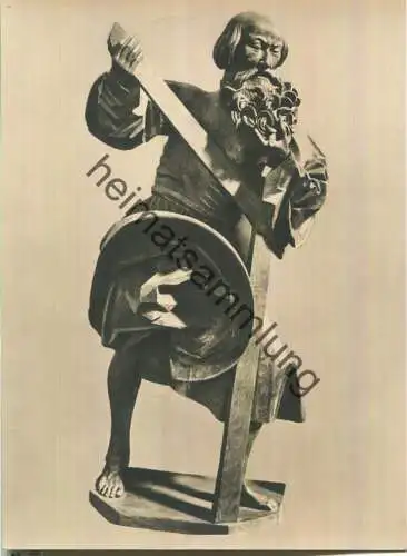 Güstrow - Apostelfigur im Dom - Verlag Hans C. Schmiedicke Markkleeberg - keine AK Einteilung