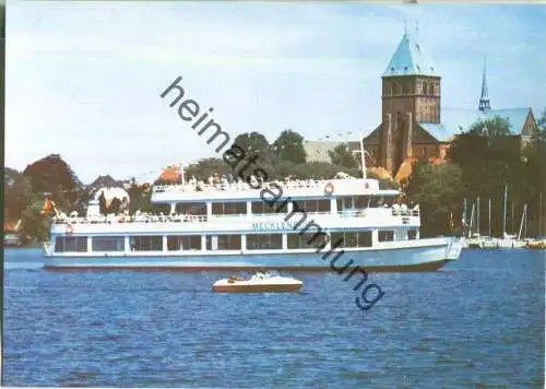 Ratzeburg - Fahrgastschiff MS Mecklenburg - Verlag Uwe J. Wolter Ratzeburg