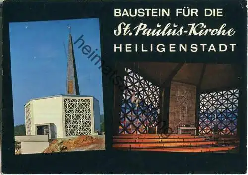 Baustein für die St. Paulus-Kirche - Heiligenstadt - Verlag Heinz Ebermannstadt