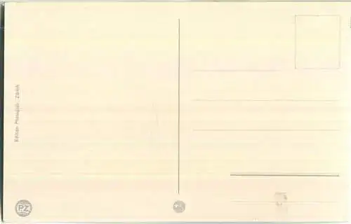 Jungfraubahn - Berghaus und Station - Blick auf den Aletschgletscher - Edition Photoglob Zürich