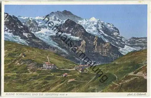 Kleine Scheidegg und die Jungfrau - Verlag J. Gaberell Thalwil