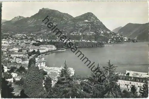 Lugano - Monte Bre - Foto-Ansichtskarte - Edit. Ditta G. Mayr Lugano