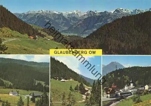 Glaubenberg - AK Grossformat - Verlag Reinhard Sachseln