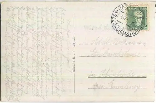 Jachymov - Radiove lazne - Verlag S. K. v. H. Jachymov