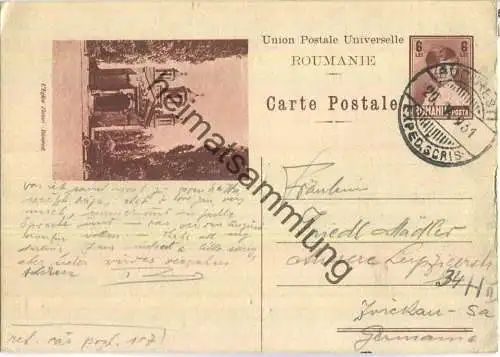 Ganzsache - Bucarest - L'Eglise Zlatari