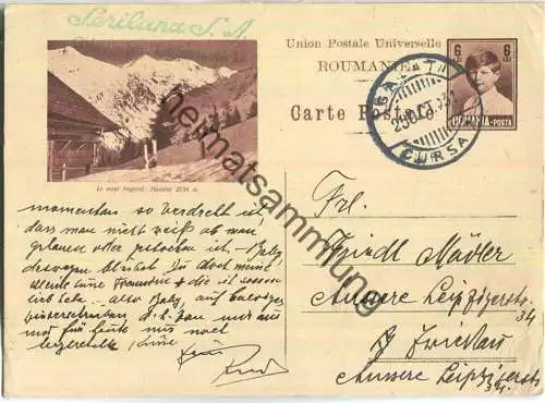 Ganzsache - Le mont Negoiul