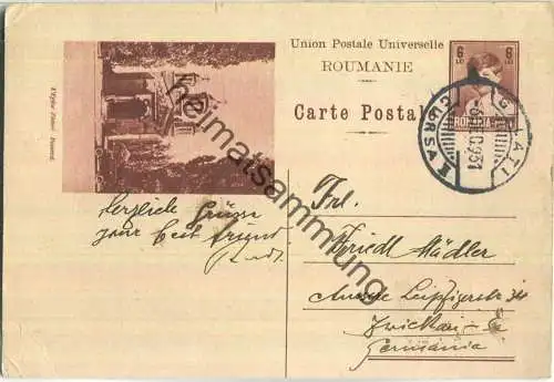 Ganzsache - Bucarest - L'Eglise Zlatari