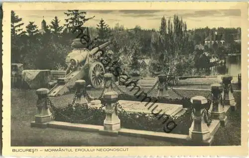 Bucuresti - Mormantul Eroului Necconoscut - Foto-Ansichtskate - Verlag Librariei SOCEC & Co Bucuresti