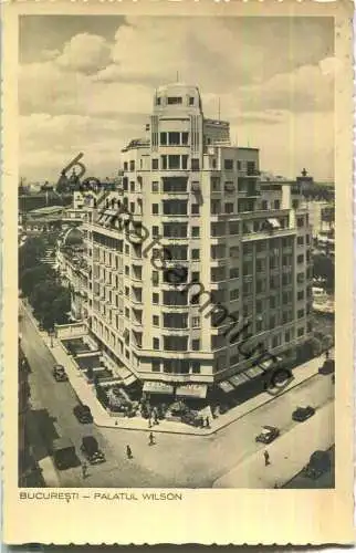 Bucuresti - Palatul Wilson - Foto-Ansichtskate - Verlag Librariei SOCEC & Co Bucuresti