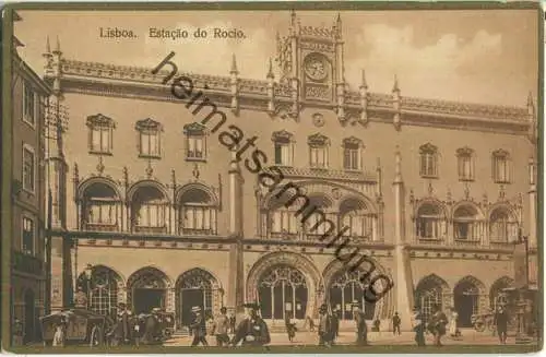 Lisboa - Estacao do Rocio - Verlag G & F Lisboa