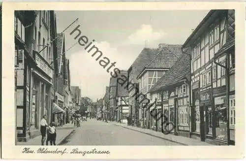 Hessisch-Oldendorf - Langestraße - Verlag Carl Thoericht Hann.-Münden