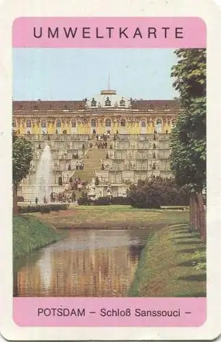 Deutschland - Potsdam - Umweltkarte - Im Tarifgebiet der BVG nur gültig in Verbindung mit einem gültigen Personaldokumen