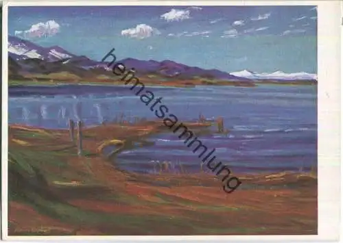 Gebirgssee - Künstler-Hilfswerk 1937 - Alfons Epple München - Bild 33/VI - Verlag Wilhelm und Bertha von Baensch