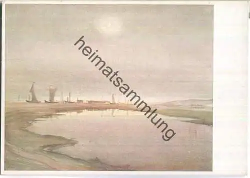 Hochnebel am Kurischen Haff - Künstler-Hilfswerk 1937 - Heinrich Loy Berlin - Bild 46/VIII