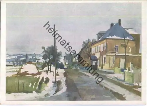 Vor Tauwetter - Künstler-Hilfswerk 1937 - Bernhard Kretzschmar Dresden - Bild 53/IX