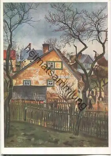 Haus in Börnchen - Künstler-Hilfswerk 1937 - Kurt Querner Dresden - Bild 43/VIII - Verlag Wilhelm und Bertha von Baensch