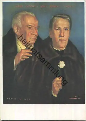 Meine Eltern - Künstler-Hilfswerk 1937 - Prof. Klaus Richter Berlin - Bild 50/IX - Verlag Wilhelm und Bertha von Baensch