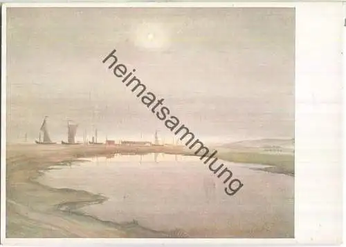 Hochnebel am Kurischen Haff - Künstler-Hilfswerk 1937 - Heinrich Loy Berlin - Bild 46/VIII