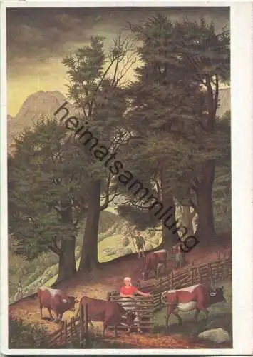 In der Ramsau - Künstler-Hilfswerk 1937 - Georg Ehmig Berlin - Bild 1/I - Verlag Wilhelm und Bertha von Baensch Stiftung