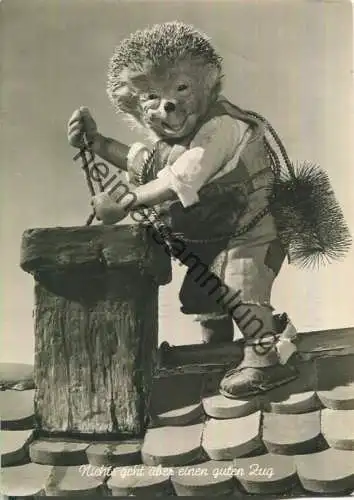 Mecki - Nichts geht über einen guten Zug - Nr. 85 - Kaminfeger - Verlag August Gunkel Düsseldorf